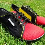 leguano aktiv Germany leguano Barfußschuh in schwarz-rot-gelb